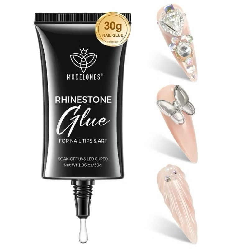 Modelones Rhinestone Glue | Modelones Accessories Glue | Acc Glue | 3D Mermaid | Builder Gel