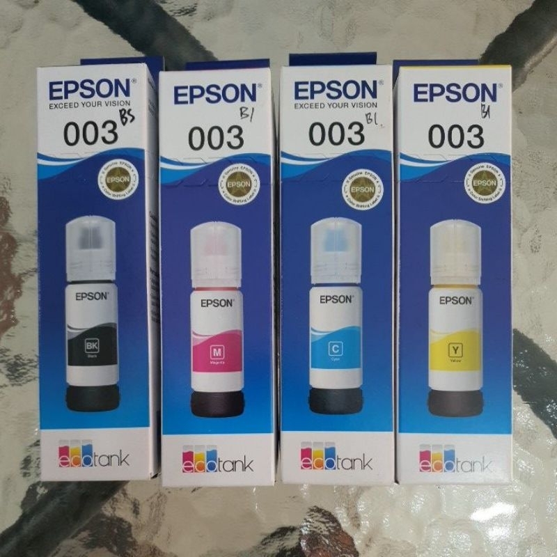 Tinta Epson 003 Original / Tinta Printer L3210 L3250