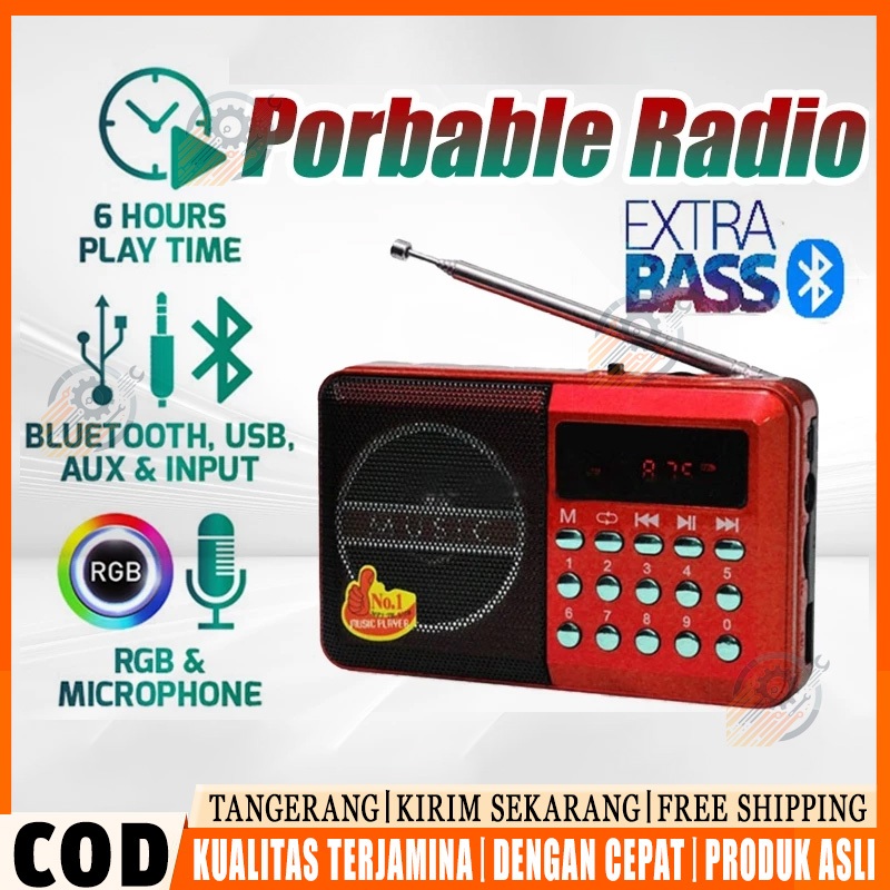 Radio Bluetooth JOC Digital FM/SD/USB/MP3 Player//Radio JOC//JOC//RADIO MINI JOC TERMURAH//RADIO MUR