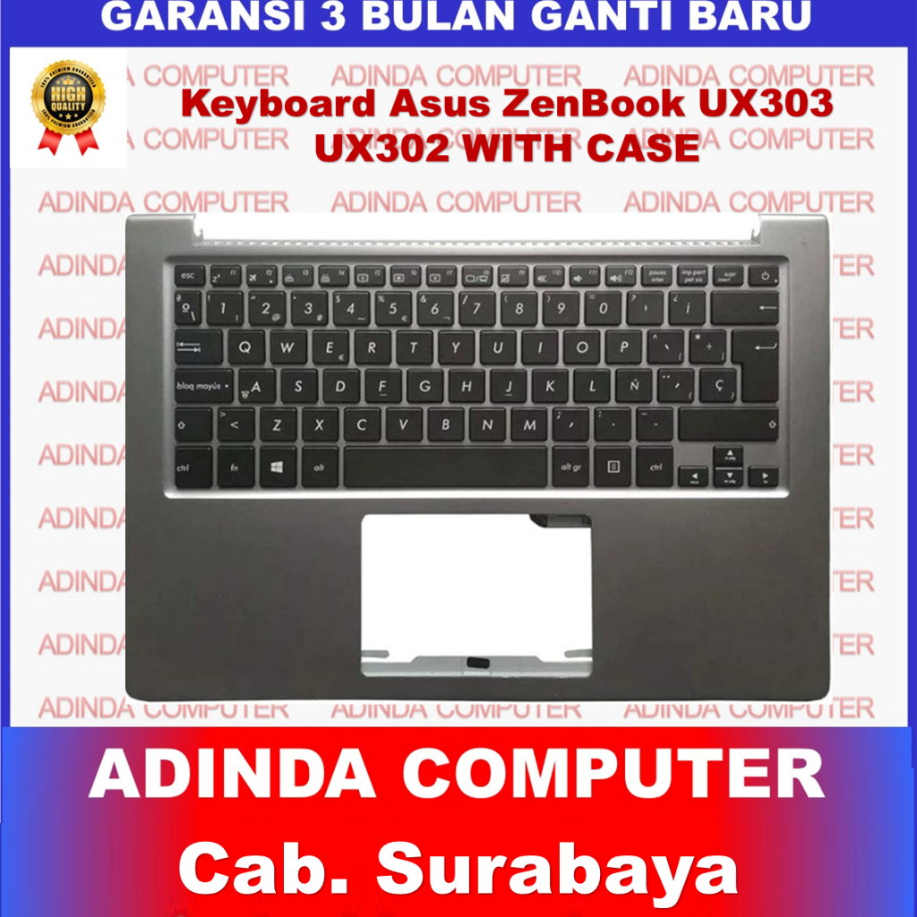 Keyboard Asus ZenBook UX303 UX302L UX302LA UX302LG U303U UX303A U3000U