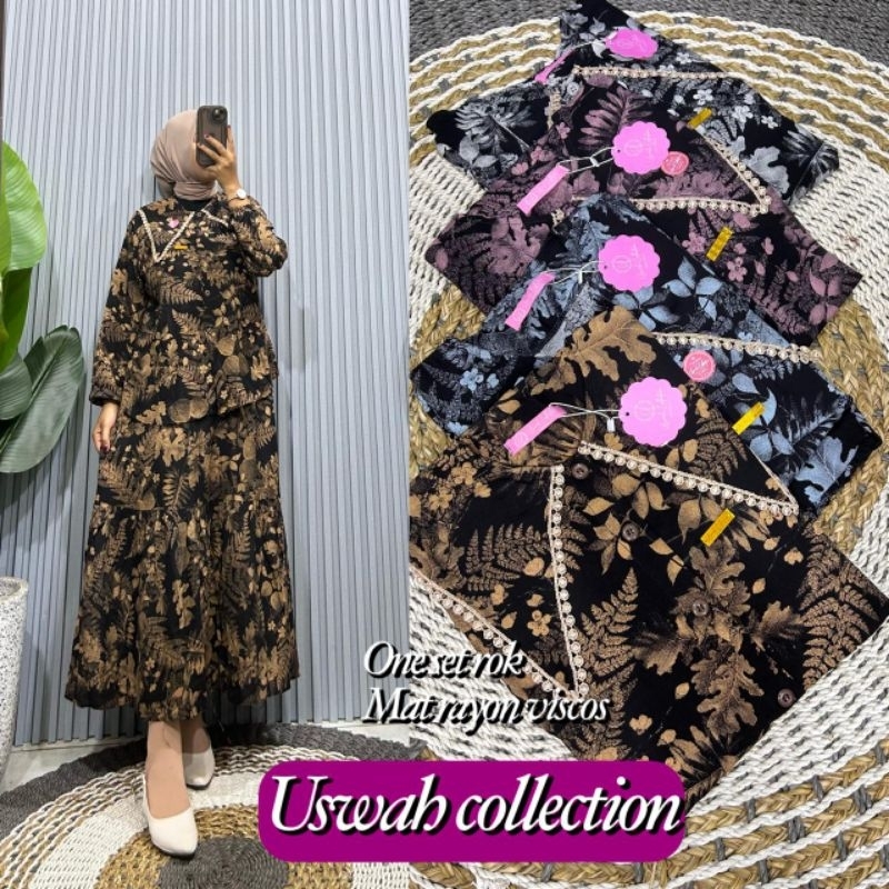 set rok rayon premium jumbo termurah