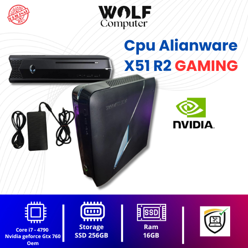 Cpu Alianware X51 R2 intel Core i7 - 4790 16Gb ram 256Gb ssd 2 Vga Intel Nvidia geforce Gtx 760 Oem