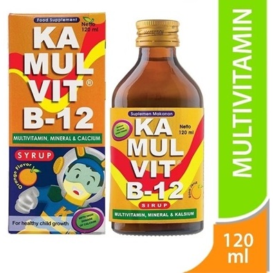 

KAMULVIT SIRUP 120 ML IKAPHARMINDO