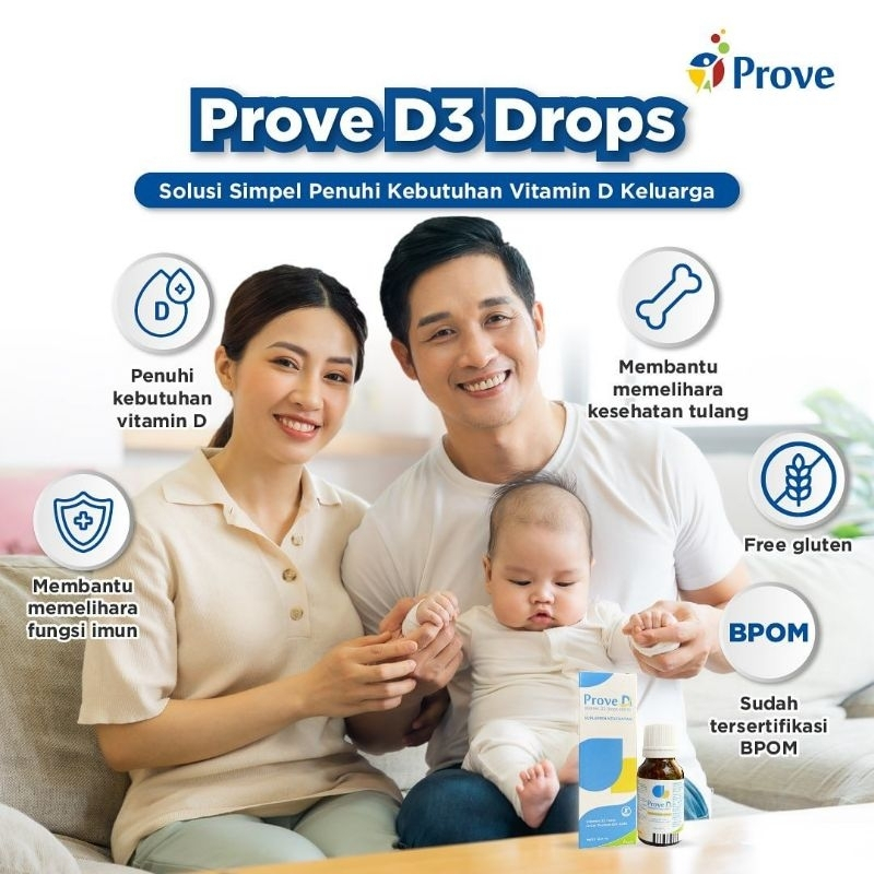 PROVE D3 VITAMIN D3 ANAK DAN DEWASA PROVE D DROP