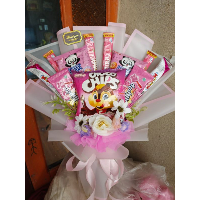 

Buket Snack Custom