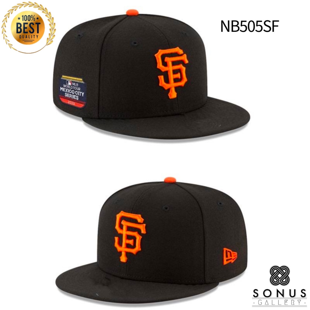 Topi snapback classic big logo full bordir lengkap label free sticker visor unisex pria - NB505