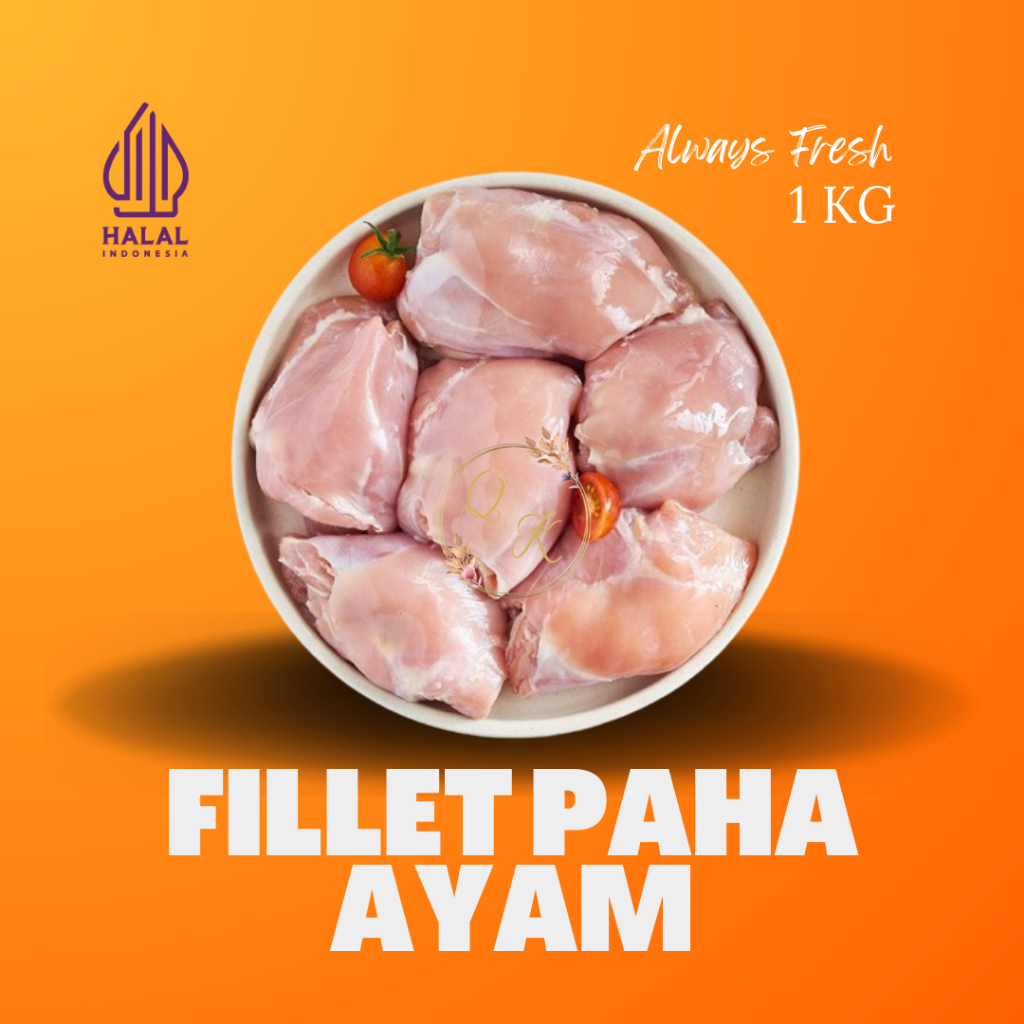

Boneless Paha Ayam. Frozen 1 kg
