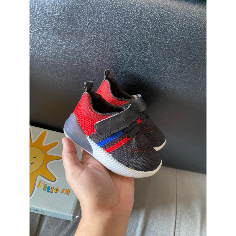 preloved sepatu led baby little M ori size 20