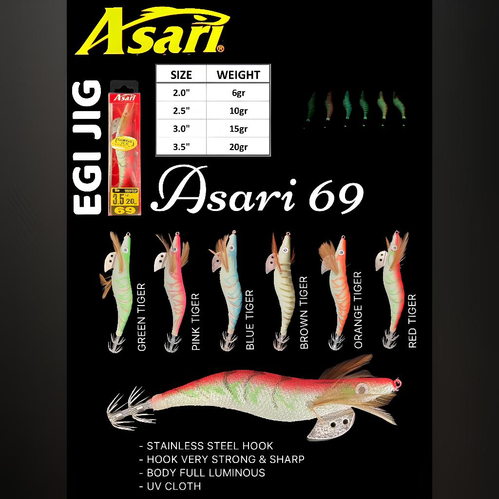 UMPAN CUMI ASARI EGI JIG 69 - 2.0