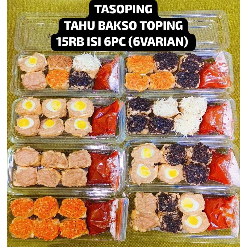 

TAHU BAKSO TOPPING