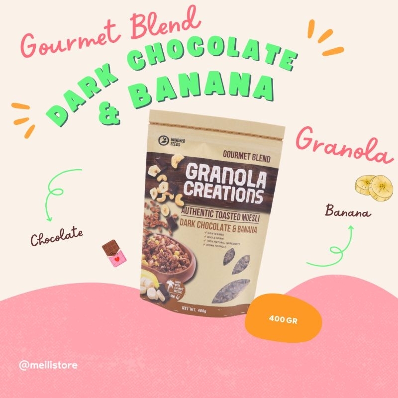 

Granola Creations Chocolate & Banana 400G