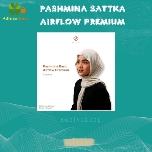 [SATTKA] Pashmina Airflow sattka kerudung pashmina basic premium sattka airflow