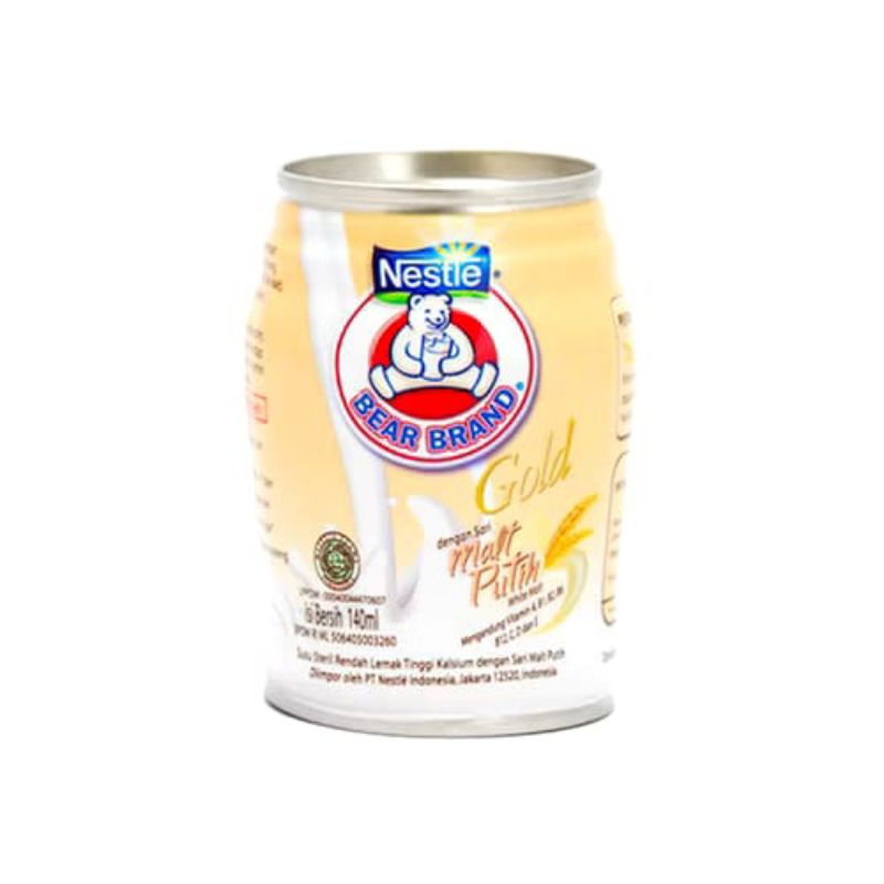 

BEAR BRAND GOLD SUSU STERIL 140 ML SIAP MINUM