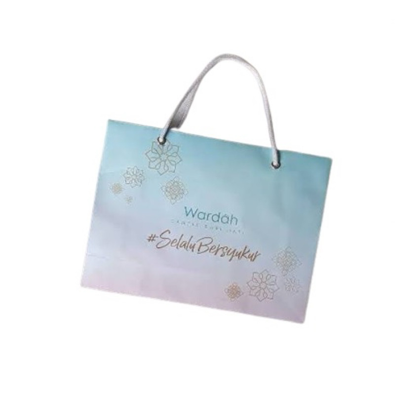 

Wardah Paper Bag #SelaluBersyukur Original
