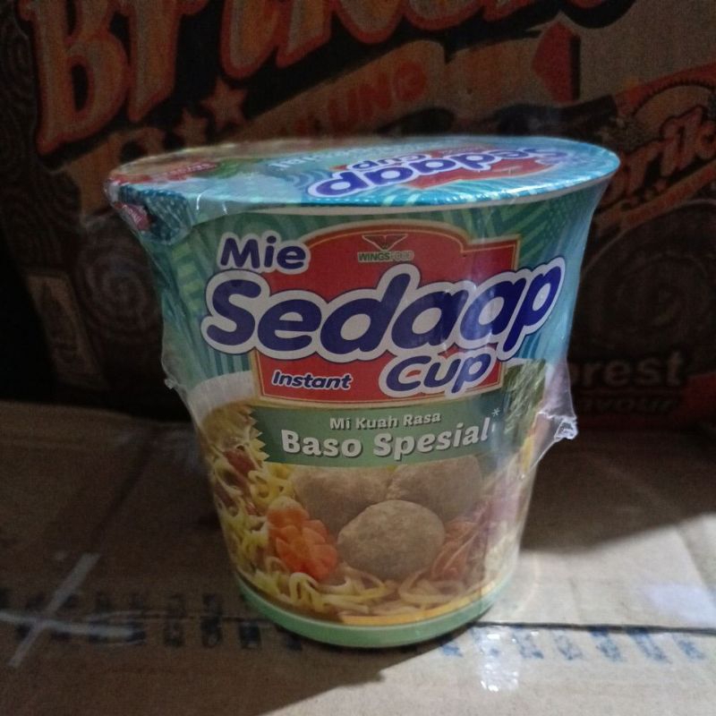 

MIE SEDAP INSTANT CUP MI KUAH 81g RASA SOTO | BASO SPESIAL 81 g 81 gram