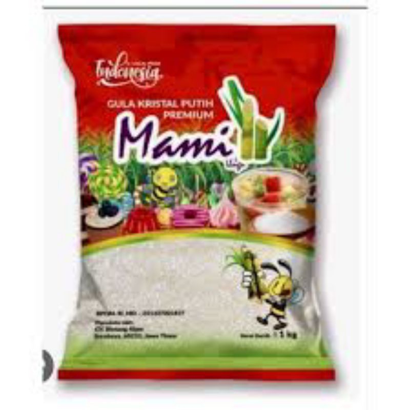 

Gula mami gula kristal kemasan merah 1kg