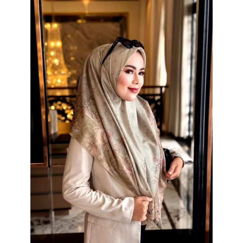JILBAB - ORI JOURNEY - Model Segi Empat- Premium Terbaru