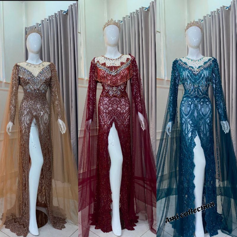 BAJU AKAD WEDDING/KEBAYA AKAD PENGANTIN FULL PAYET/AKAD MEWAH