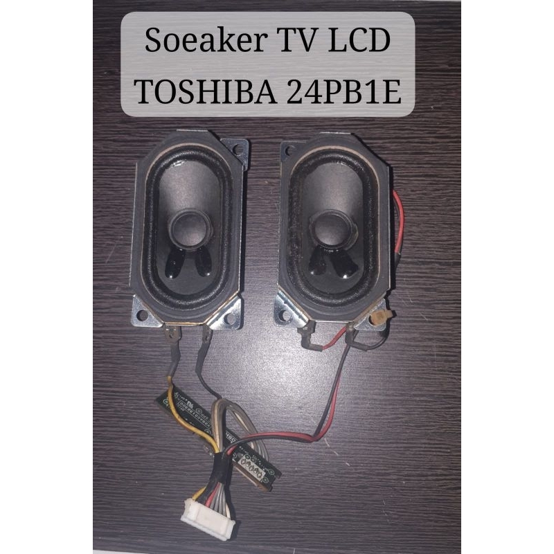 Speaker TV LCD TOSHIBA 24PB1E Bekas original