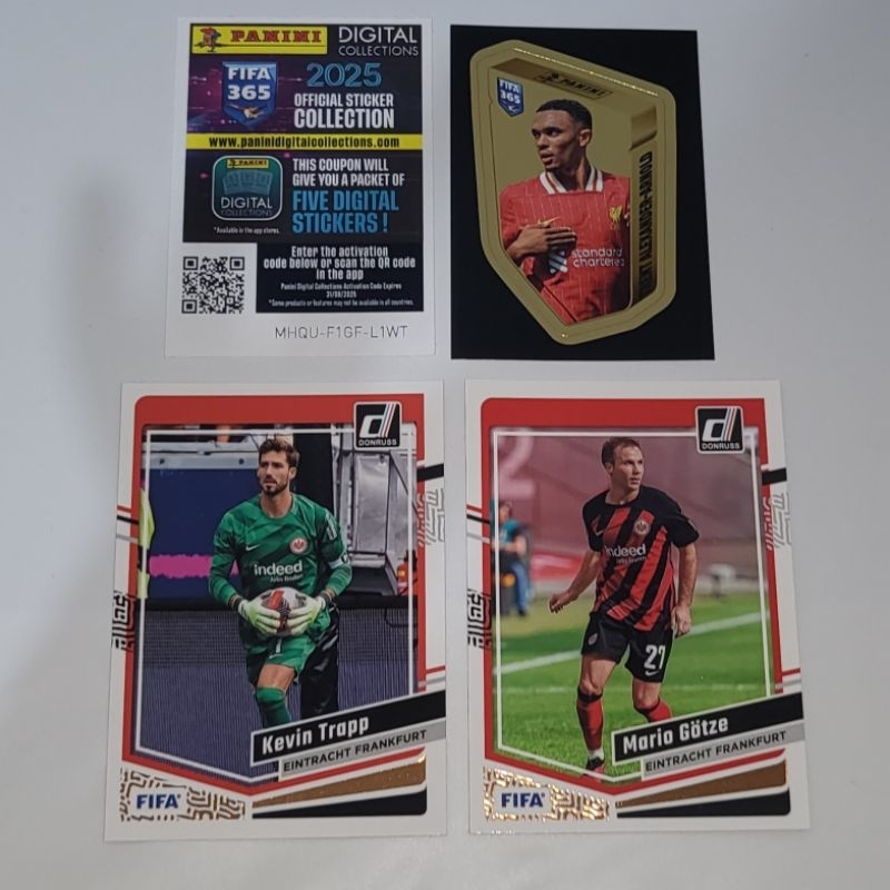 Panini football photocard kartu stiker Panini 365 10 Years the golden world of football sepak bola