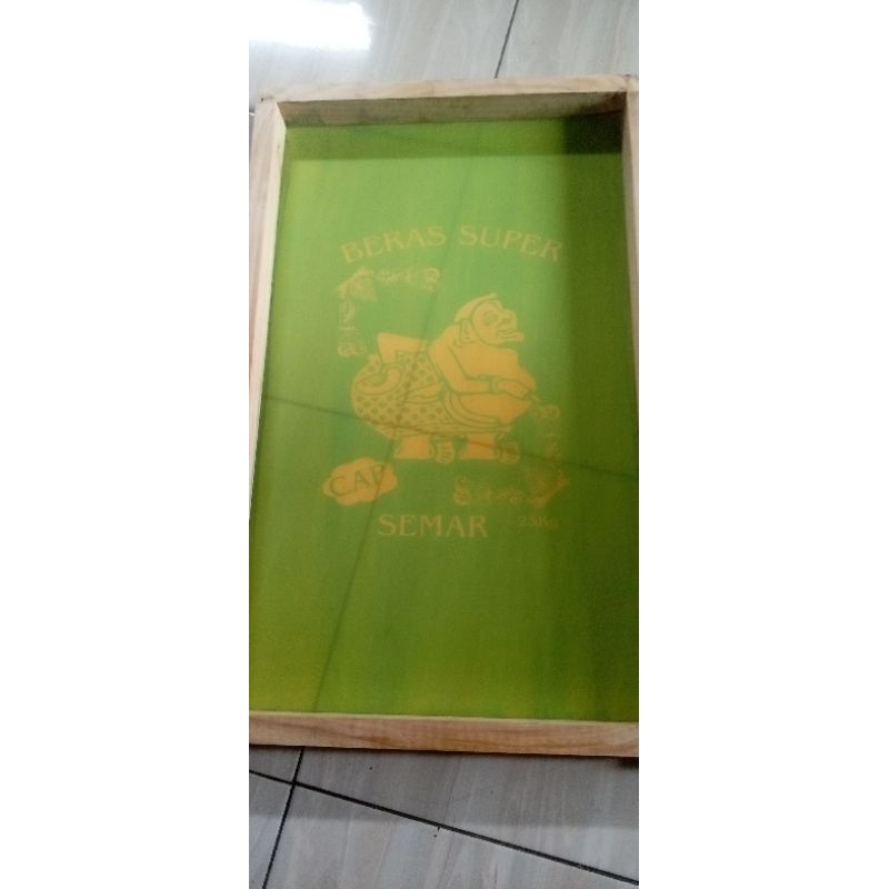 Screen Sablon plastik plus apdruk