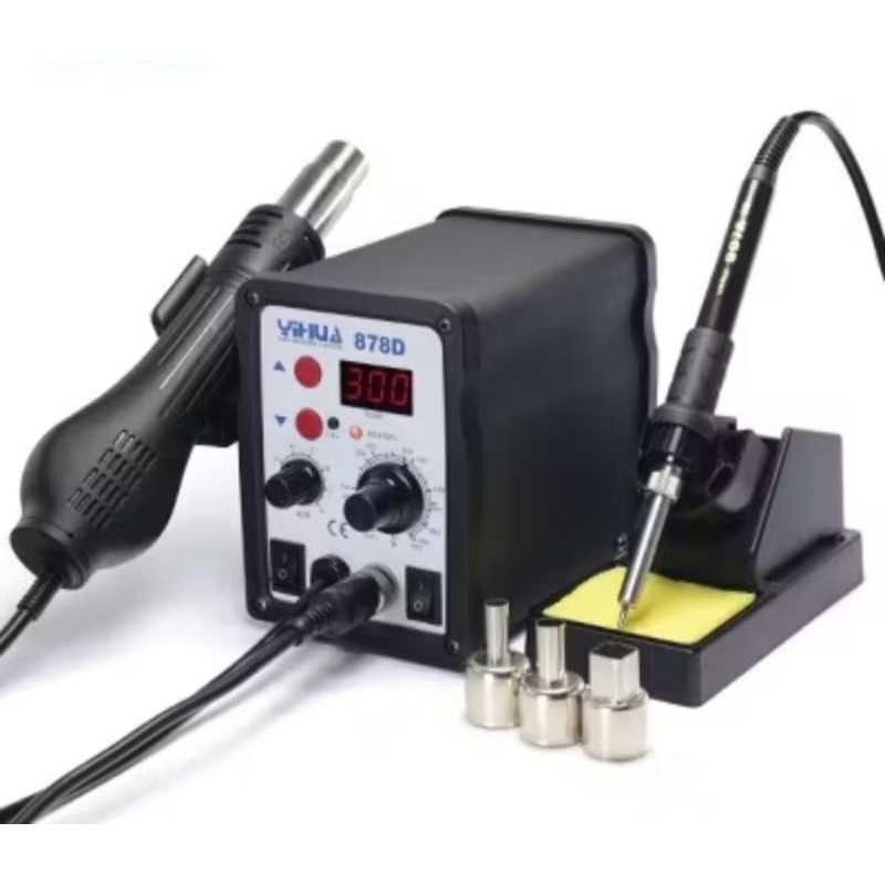 Blower Uap + Solder Station / Rework Station YIHUA 878D