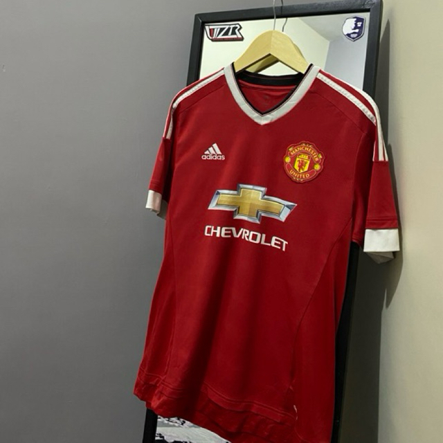 JERSEY ORIGINAL MANCHESTER UNITED HOME 2015/2016 ROONEY 10 - JERSEY SEPAKBOLA MANCHESTER UNITED ORIG