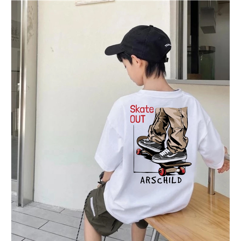 Kaos Anak Samurai Jepang Anak Tanggung Umur 9-16 tahun Kaos Baju Distro Premium Arschild Shop