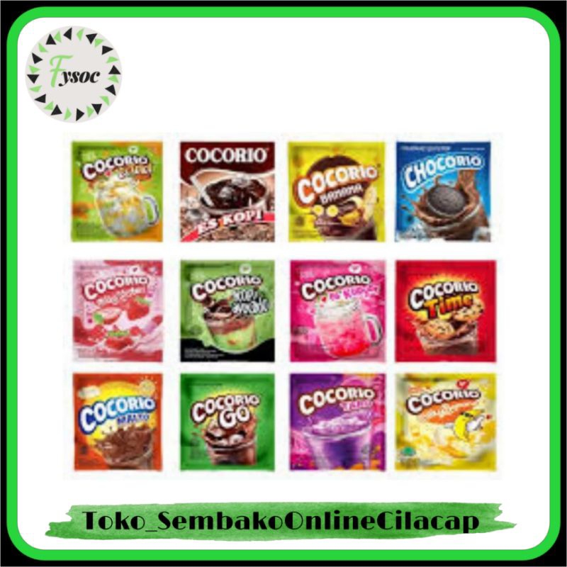 

COCORIO MINUMAN SERBUK INSTAN MILKY STRAWBERRY MANGO