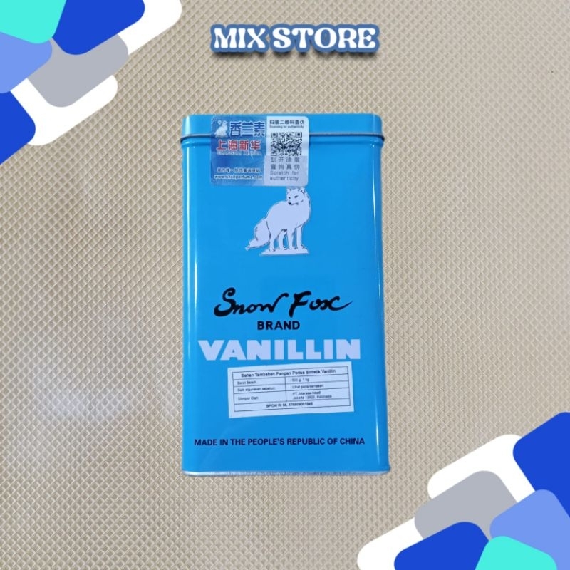 

Vanillin / Vanilla Crystal Powder 500G — Snow Fox Brand