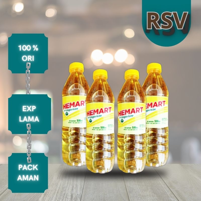 

Hemart Minyak Goreng Botol 500 ml