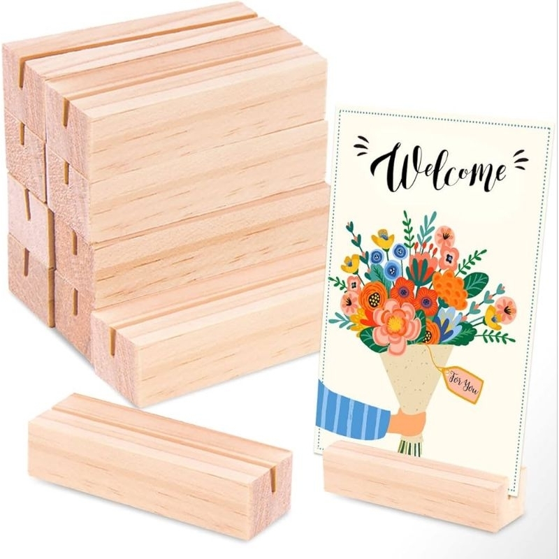 

Price Tag/Card Holder (Pine Wood)