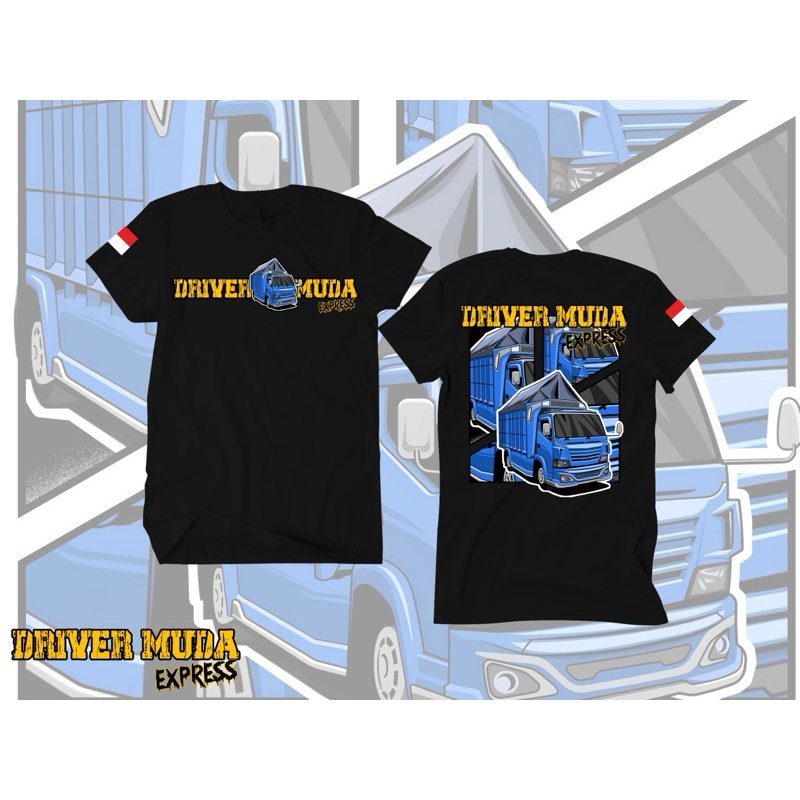 Kaos DRIVER MUDA Express | Kaos Truk keren