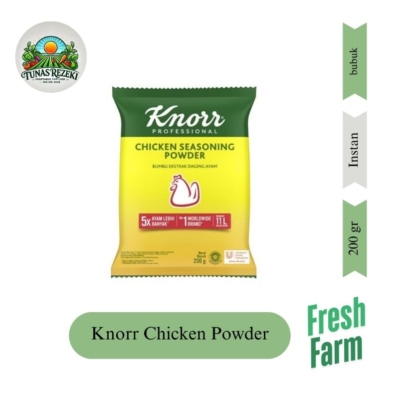 

Knorr Chicken Seasoning Powder | Knorr Ayam 200 gr