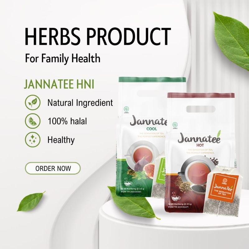 

Teh HNI Jannatee hot & cool