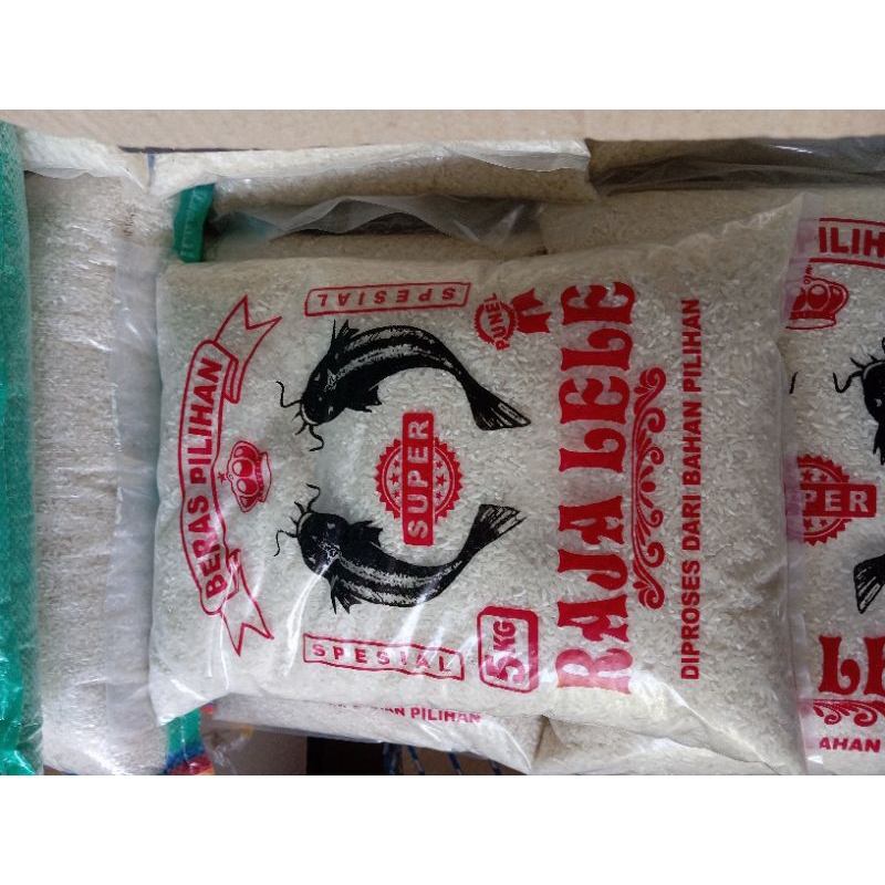 

Beras raja lele super/ beras punel/ beras putih