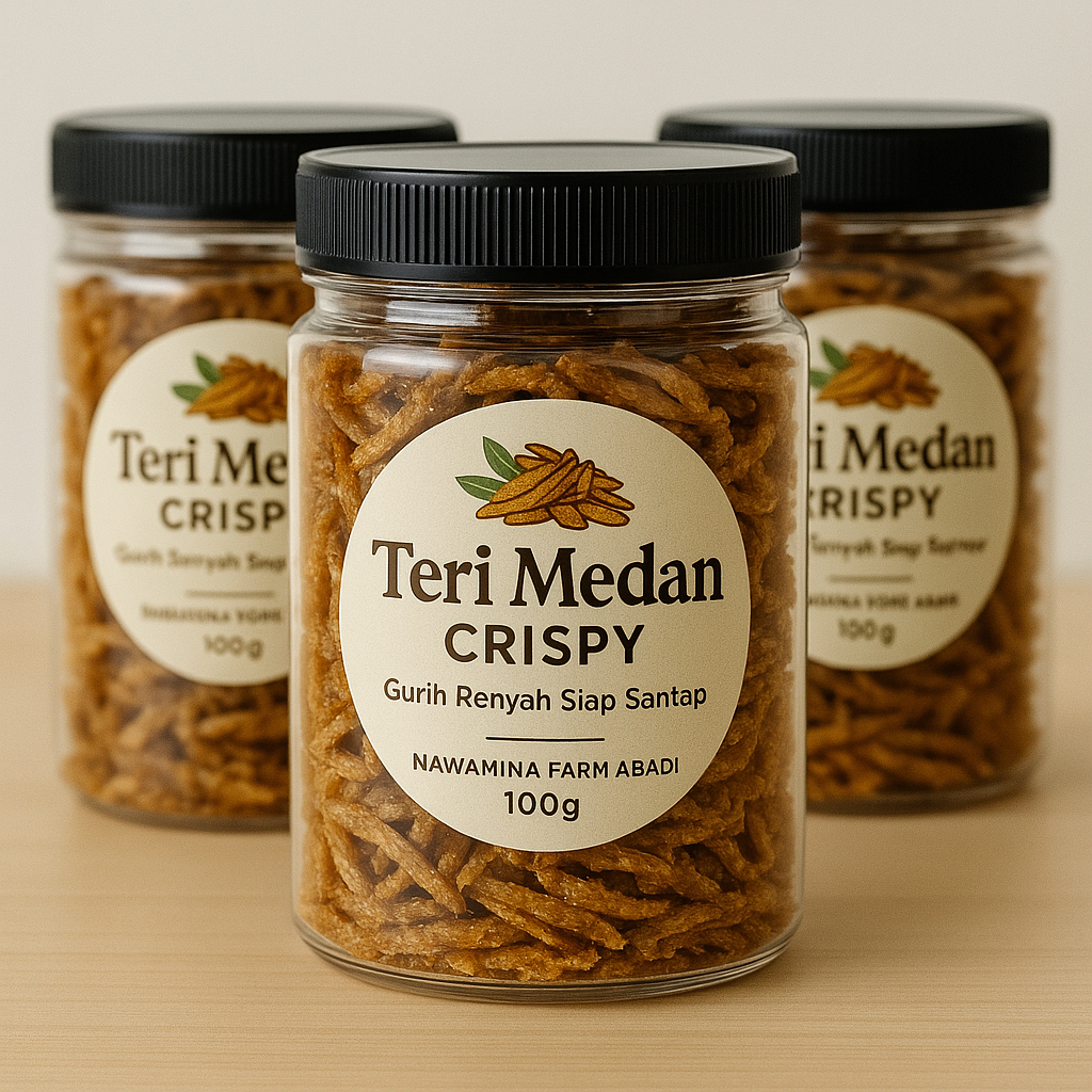 

Teri medan Crispy mpasi non msg 100gr