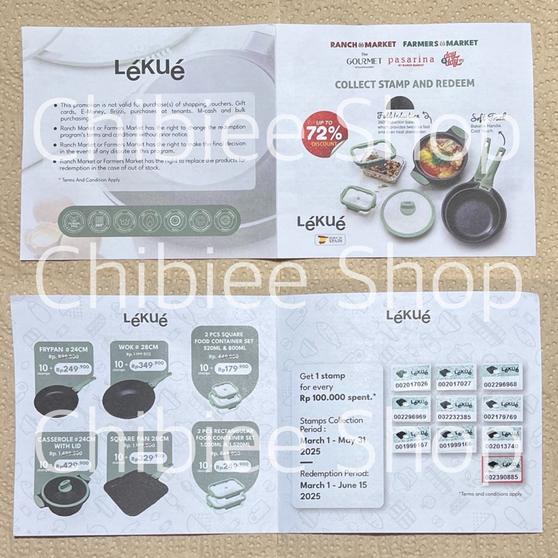 

Stamp Farmers Market / Ranch Market / The Gourmet 10 Stamp