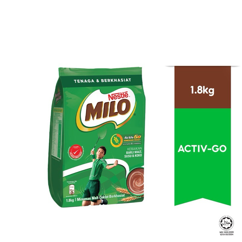 

MILO Activ Go 1.8kg Asli Malaysia