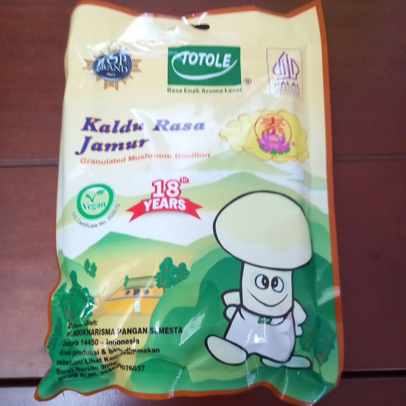 

Totole kaldu jamur 200gr