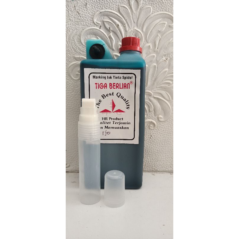 

tinta spidol permanent hijau plus botol spidol premium100cc