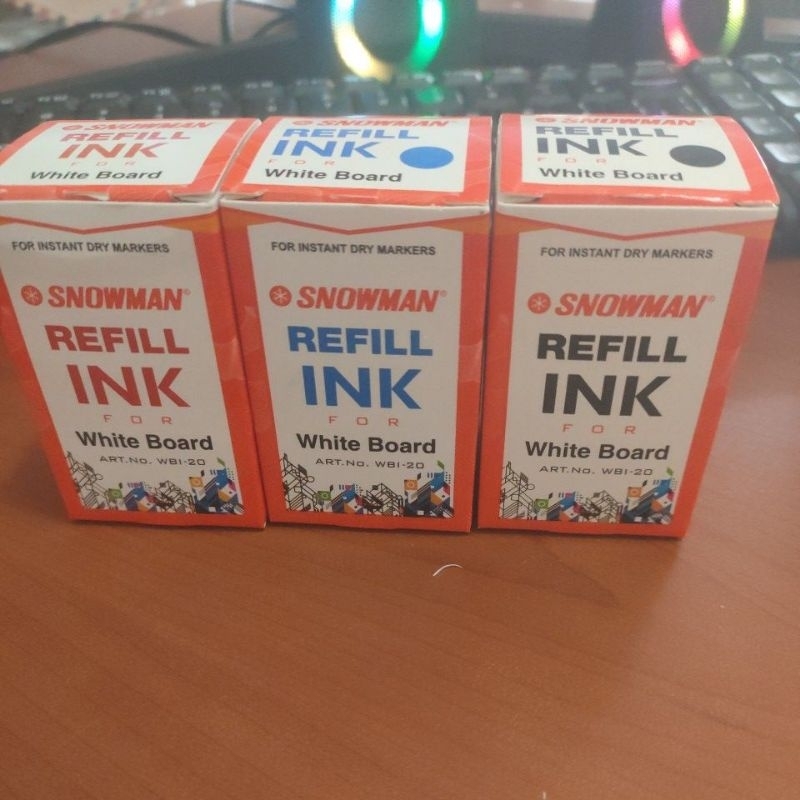 

isi tinta spidol snowman refill tinta spidol snowman tidak permanen white board