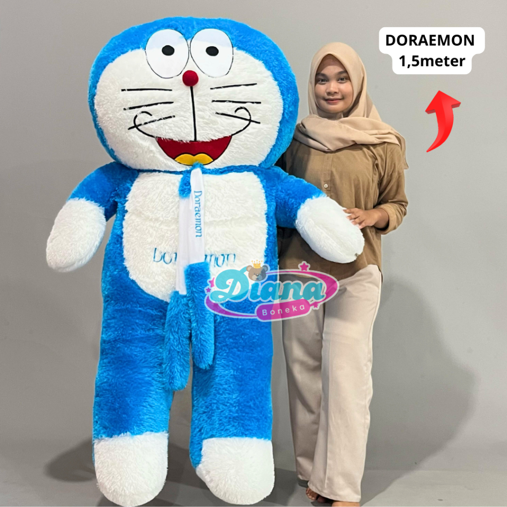 Boneka Doraemon Super Jumbo 1,5 meter