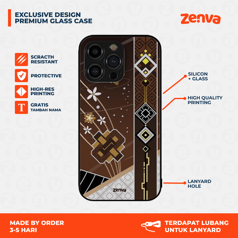 Genshin Impact Case Zhongli - Phone Case Zhongli Genshin Impact