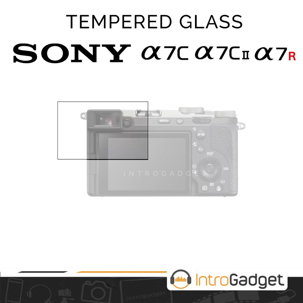 Tempered Glass Sony A7C A7R A7Cii Screen Protector