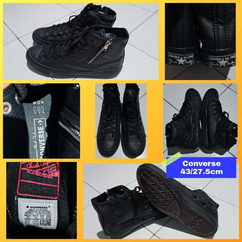 Converse 70s Leather full black second