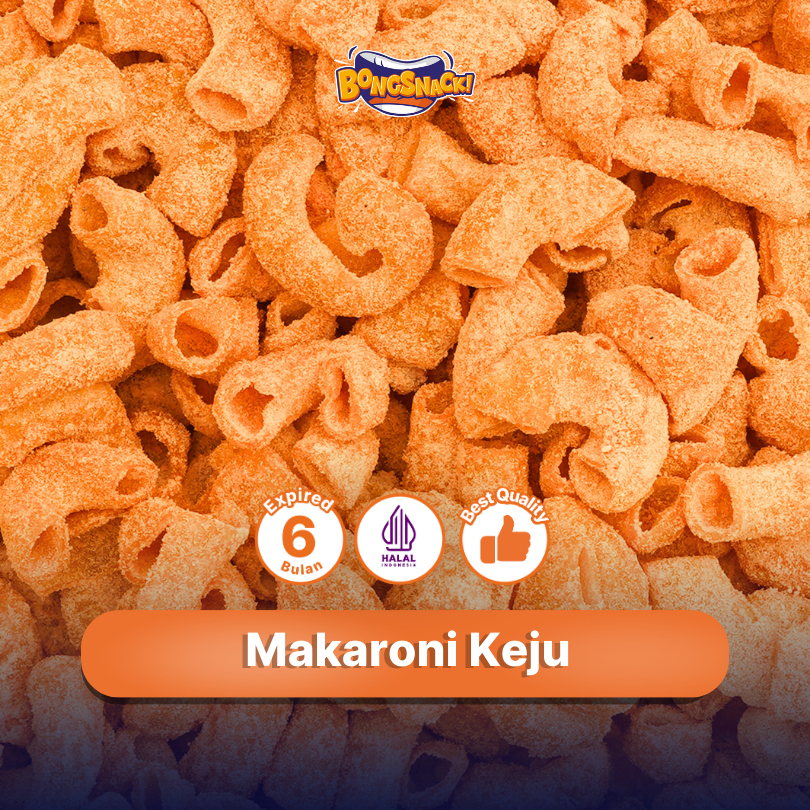 

Nycyta Home Bongsnack Cemilan Makaroni- Isi 250Gr Varian Rasa Cemilan Enak Makaroni Pedas