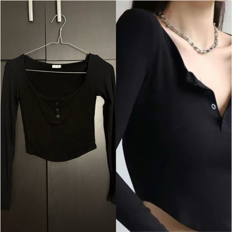 Preloved Crop Top & Bra