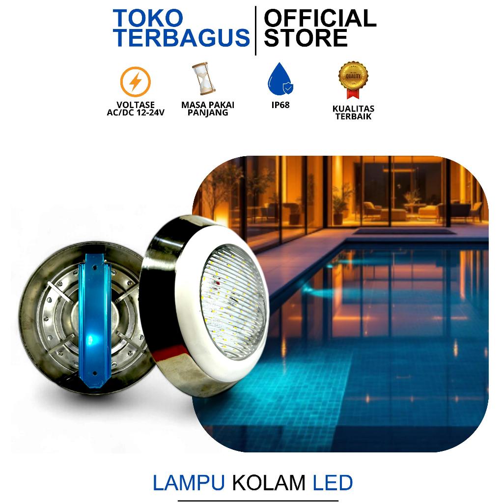 Lampu Kolam Renang LED Lampu Swimming Pool  Lampu Underwater IP68