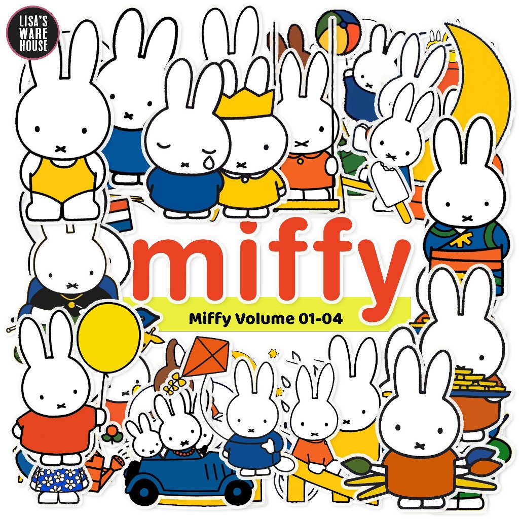 

Sticker Vinyl Miffyyy Volume 01-04